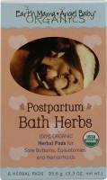 Earth Mama Angel Baby - Earth Mama Angel Baby Postpartum Bath Herbs 6 pad