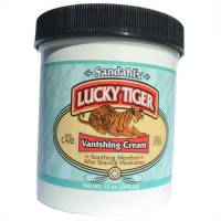 Lucky Tiger Barber Shop Menthol Mint Vanishing Cream 12 oz