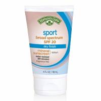 Nature's Gate Mineral Sport Broad Spectrum Sunscreen SPF20 4 oz