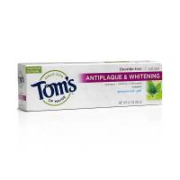 Tom'S Of Maine - Tom's Of Maine Toothpaste AntiPlaque Whitening Gel Spearmint 4.7 oz