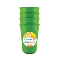 Preserve Everyday Cup Green Apple 4 pc