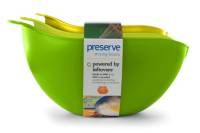 Dishware - Mixing Bowls - Preserve - Preserve Mixing Bowls Set, Green & Yellow 3 set