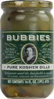 Grocery - Sauerkraut & Pickles - Bubbies - Bubbies Kosher Dill Pickles 16 oz