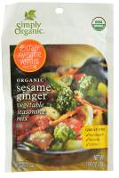 Simply Organic - Simply Organic Sesame Ginger Veggie Seasoning 1 oz