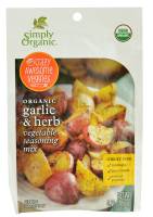 Simply Organic - Simply Organic Garlic & Herb Veggie Seasoning 0.71 oz