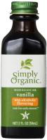 Simply Organic Vanilla Flavoring 2 oz