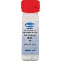 Homeopathy - Colds & Flus - Hylands - Hylands Gelsemium Sempervirens 6X 250 tab