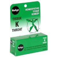 Hylands NuAge Tissue K Throat 125 tab