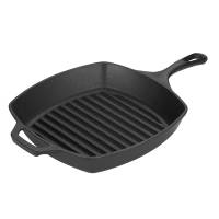 Bakeware & Cookware - Pans - Lodge Cast Iron - Lodge Cast Iron Square Grill Pan 10.5"