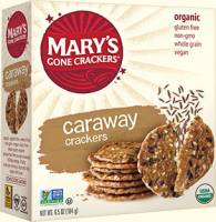 Mary's Gone Crackers Caraway 6.5 oz (12 Pack)