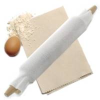 Norpro Rolling Pin Cover Pastry Cloth Set