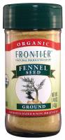 Frontier Natural Products Organic Ground Fennel Seed 1.48 oz