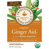 Traditional Medicinals Ginger Aid Tea 16 bag (2 Pack)