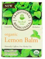 Traditional Medicinals - Traditional Medicinals Lemon Balm Tea 16 bag (2 Pack)