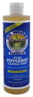 Dr Woods Castile Soap Liquid Peppermint 16 oz