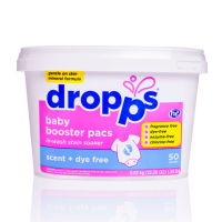 Dropps - Dropps Baby Booster Laundry Pacs Scent + Dye Free 50 ct