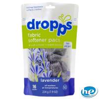 Cleaning Supplies - Laundry Soap - Dropps - Dropps Scent Boosters Pacs In-Wash Softener + Enhancer Lavender 16 ct