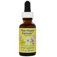 Flower Essence Services Five Flower Formula in Glycerin 1 oz