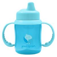 Baby - Feeding - Green Sprouts - Green Sprouts Non-Spill Sippy Cup - Aqua