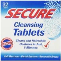 Secure Cleansing Tablets 64 gm