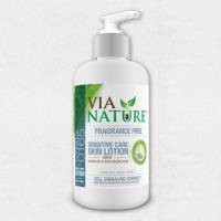 Via Nature Lotion Sensitive Care Skin Fragrance Free 8 oz