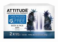 Bath & Body - Soaps - Attitude - Attitude Body & Face Bar Soap Soothing 2 bar