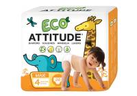 Attitude Diapers Size 4 (22-37 LBS) 26 ct