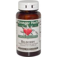 Kroeger Herb Products - Kroeger Herb Products Bilberry Complete Concentrate 90 cap vegi