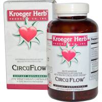 Kroeger Herb Products - Kroeger Herb Products Circu Flow 270 cap vegi