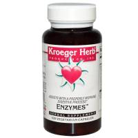 Kroeger Herb Products Enzymes 100 cap vegi