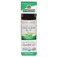 Nature's Answer Essential Oil Organic Lemongrass 0.5 oz