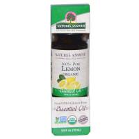 Nature's Answer Essential Oil Organic Lemon 0.5 oz