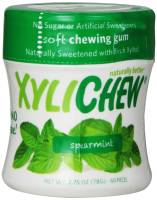 XyliChew Gum Spearmint Jar 60 ct