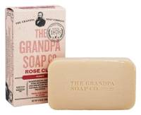 Health & Beauty - Cleansers - Grandpa's Brands - Grandpa's Brands Rose Clay Soap 3.25 oz